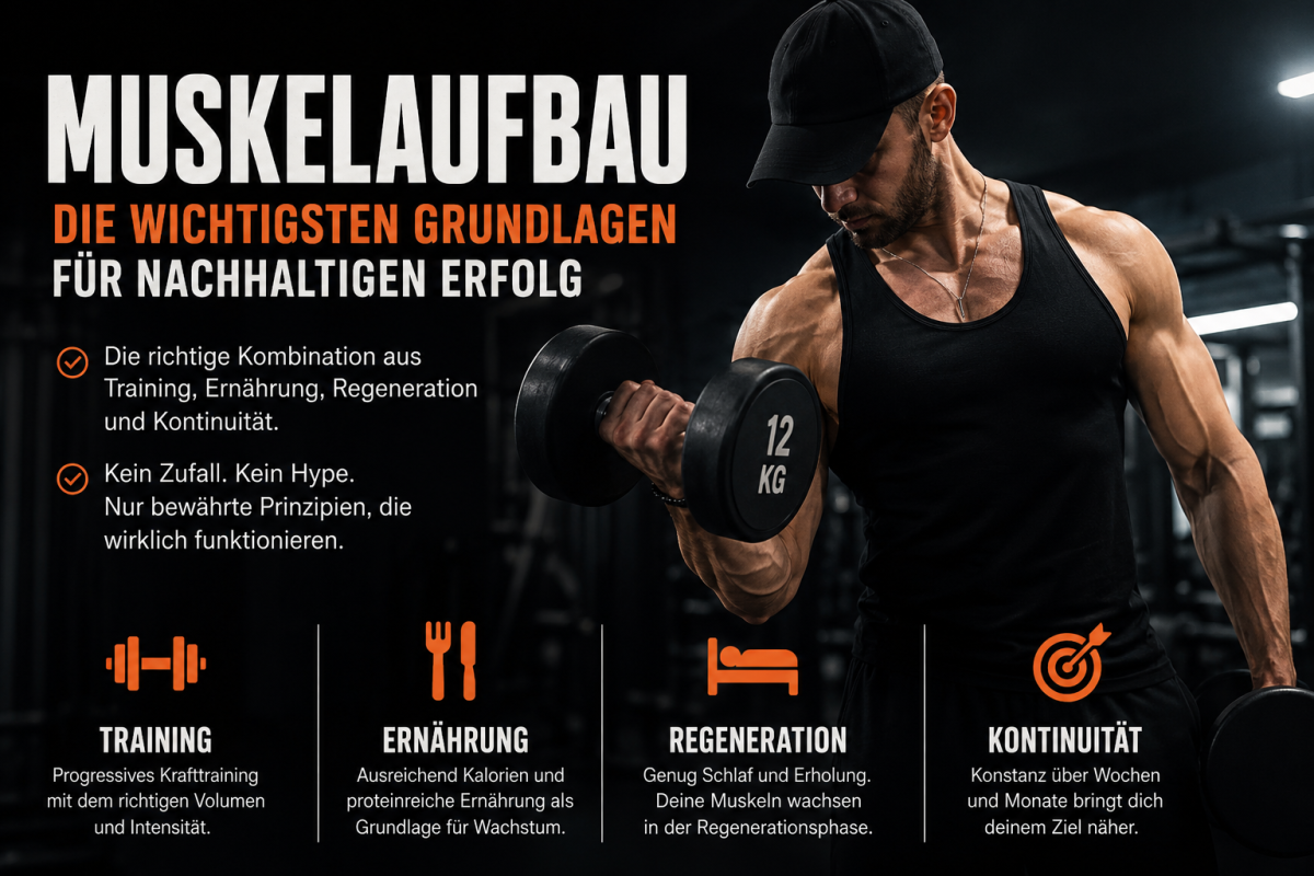 Muskelaufbau: Die wichtigsten Grundlagen für nachhaltigen Erfolg